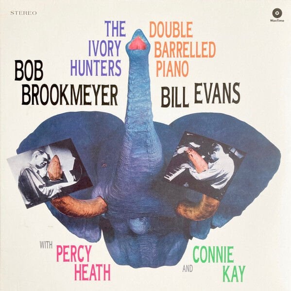 BILL EVANS & BOB BROOKMEYER - THE IVORY HUNTERS (1959) - LP 2012 REMASTERED REISSUE LIMITED EDITION 180GR SIFIR PLAK