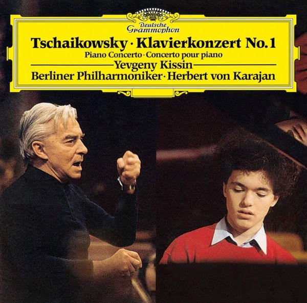 TCHAIKOVSKY / SCRIABIN - PIANO CONCERTO NO 1 / YEVGENY KISSIN HERBERT VON KARAJAN (1989) - LP 180GR 2017 EDITION DEUTSCHE GRAMMOPHON SIFIR PLAK