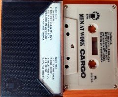 MEN AT WORK - CARGO CASSETTE MADE IN INDONESIA ''USED''
