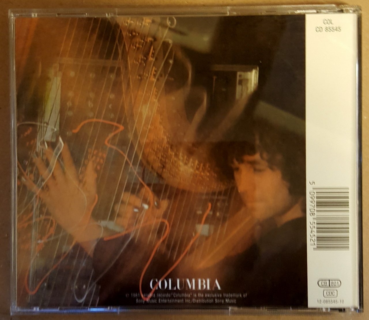 ANDREAS VOLLENWEIDER BEHIND THE GARDENS BEHIND THE WALL BEHIND THE TREE (1981) CD 2.EL