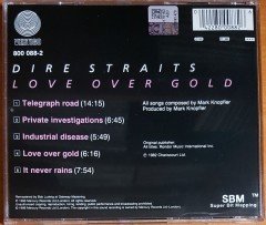 DIRE STRAITS - LOVE OVER GOLD (1982) 1996 REMASTERED MERCURY RECORDS / VERTIGO CD 2.EL