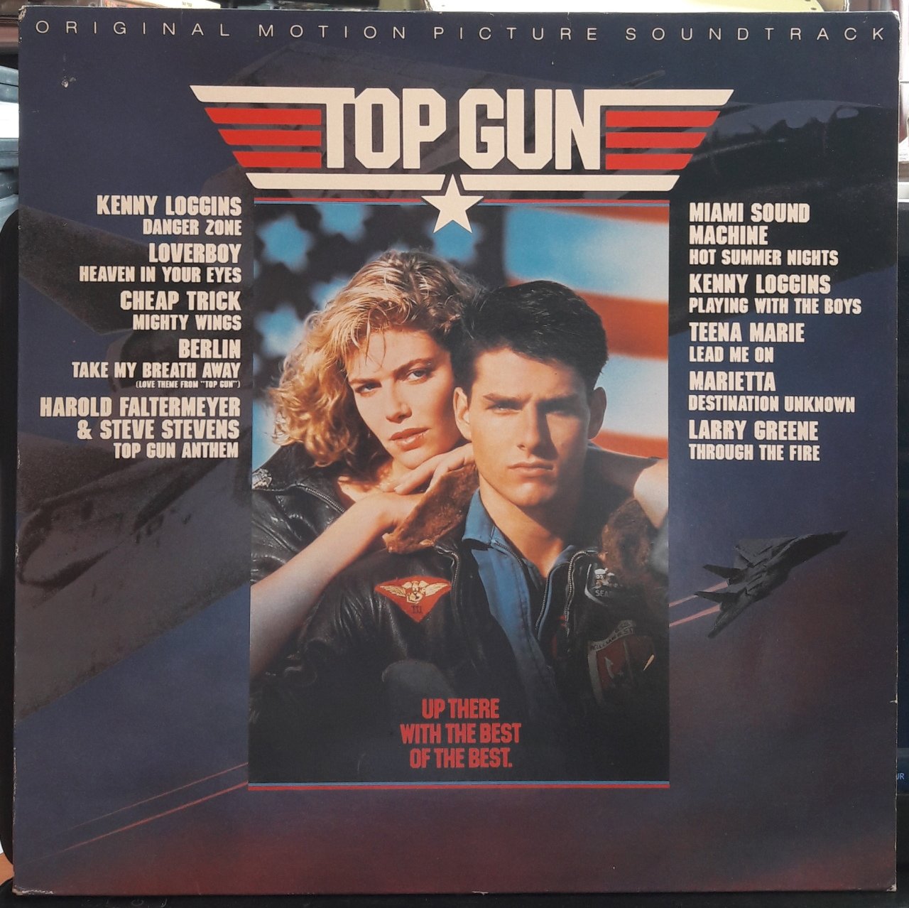 TOP GUN - SOUNDTRACK (1986) - PLAK 2.EL