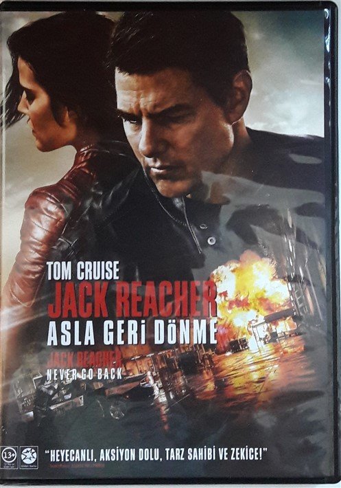 JACK REACHER ASLA GERİ DÖNME - JACK REACHER NEVER GO BACK - TOM CRUISE - EDWARD ZWICK - DVD 2.EL