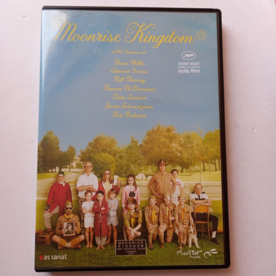 MOONRISE KINGDOM - WES ANDERSON, BRUCE WILLIS, BILL MURRAY - DVD 2.EL