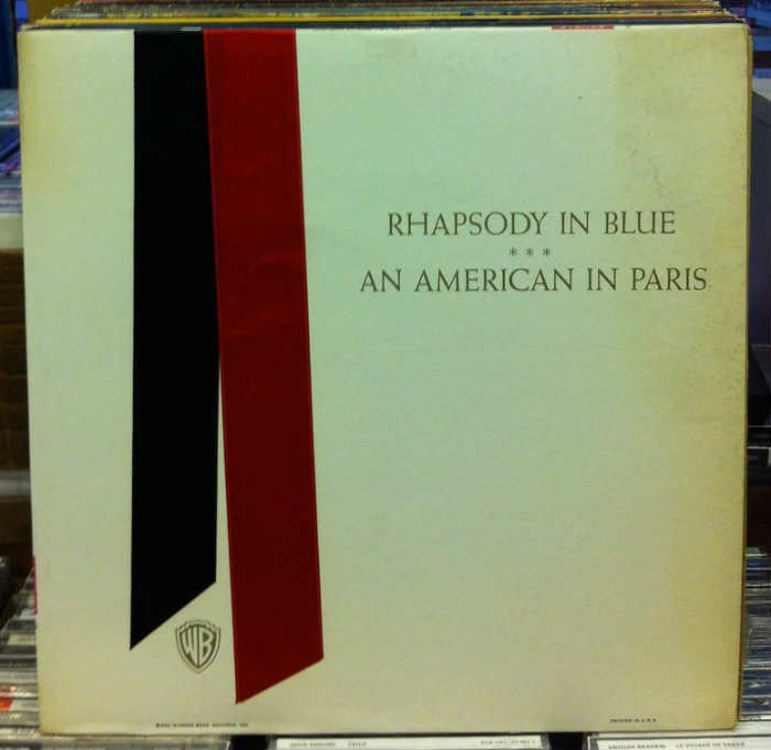 RHAPSODY IN BLUE AN AMERICAN IN PARIS LP