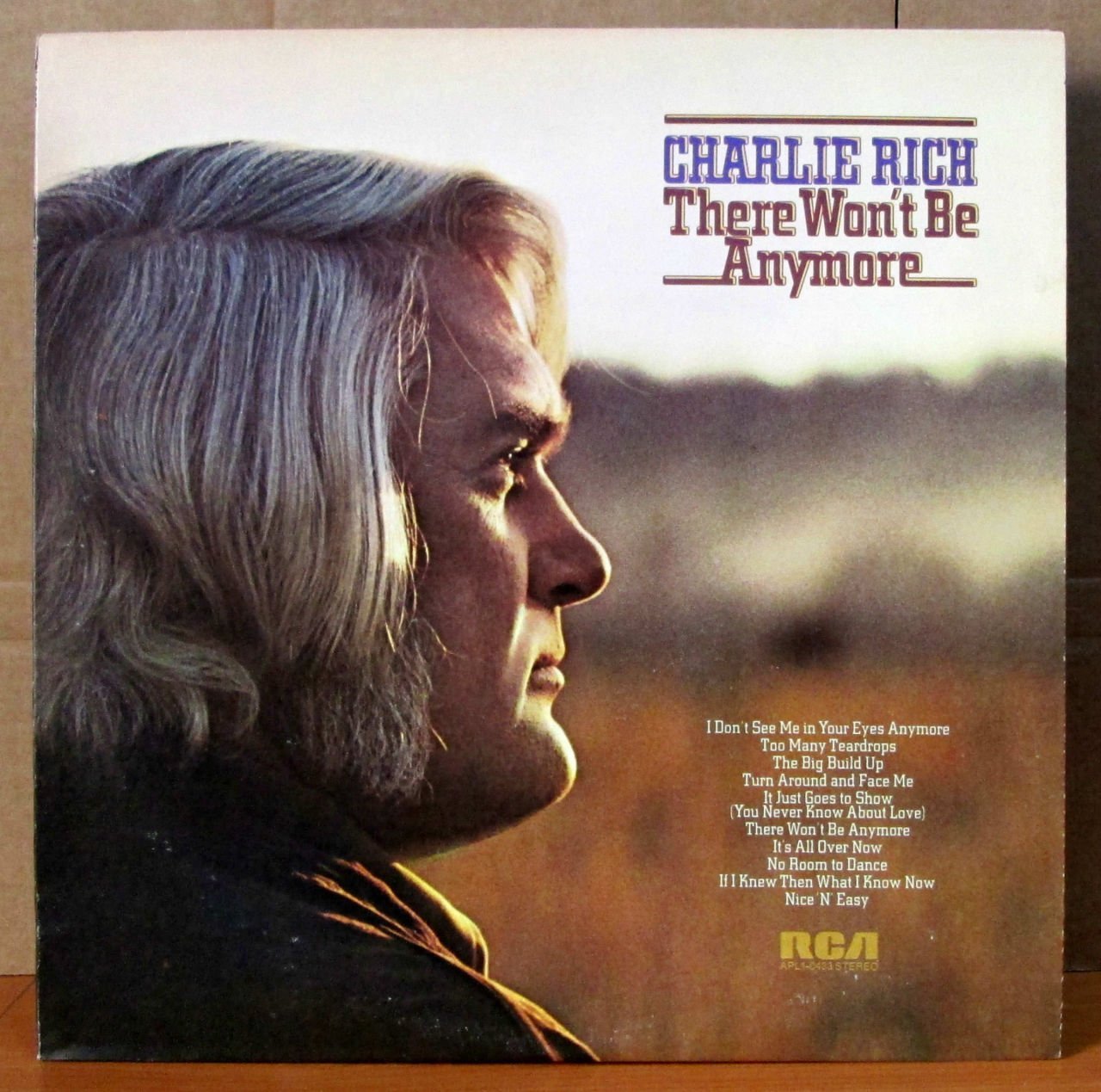 CHARLIE RICH - THERE WON'T BE ANYMORE LP 2.EL