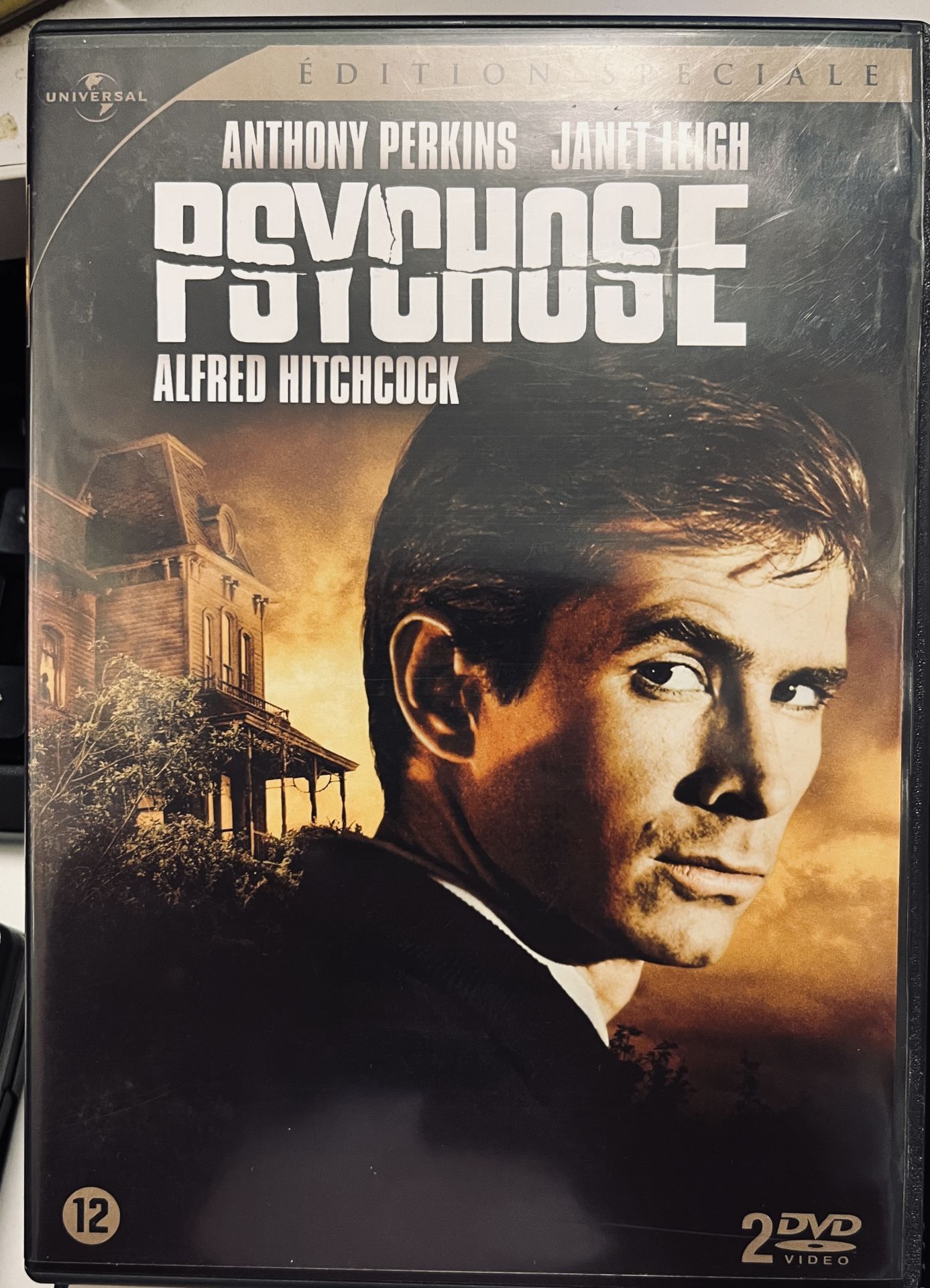PSYCHOSE / PSYCHO (1960) - ALFRED HITCHCOCK - ANTHONY PERKINS - 2xDVD 2.EL TÜRKÇE ALTYAZI YOKTUR