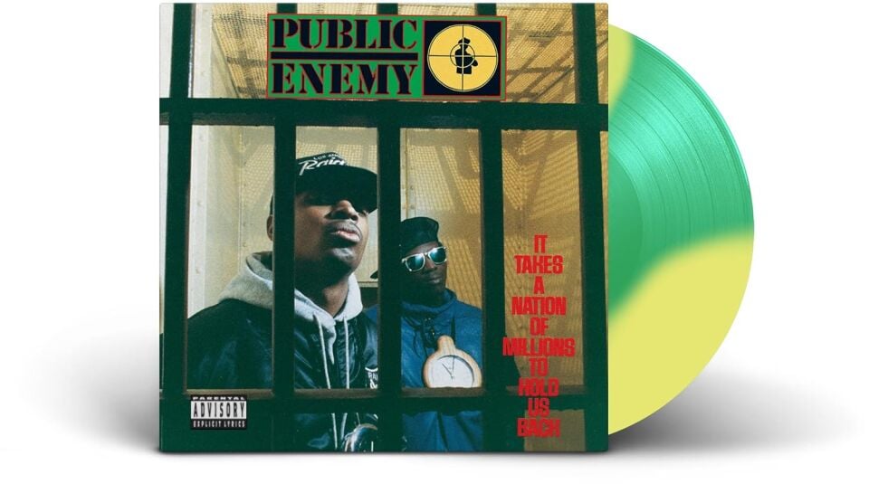 PUBLIC ENEMY - IT TAKES A NATION OF MILLIONS TO HOLD US BACK (1988) - LP 2025 COLOURED EDITION SIFIR PLAK