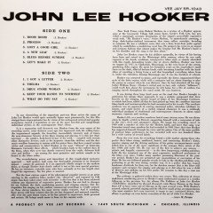 JOHN LEE HOOKER - BURNIN' (1962) - LP 180GR 2015 EDT SIFIR