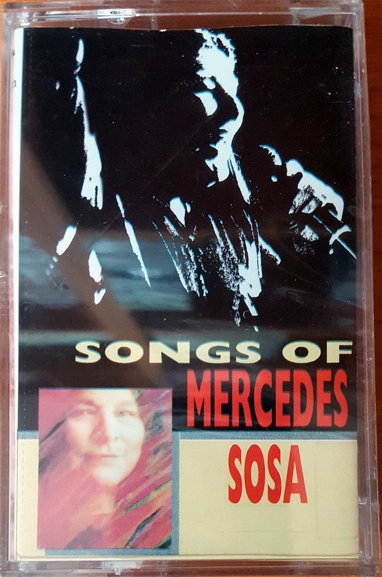 MERCEDES SOSA - SONGS OF MERCEDES SOSA (1994) CASSETTE MADE IN TURKEY ''NEW''