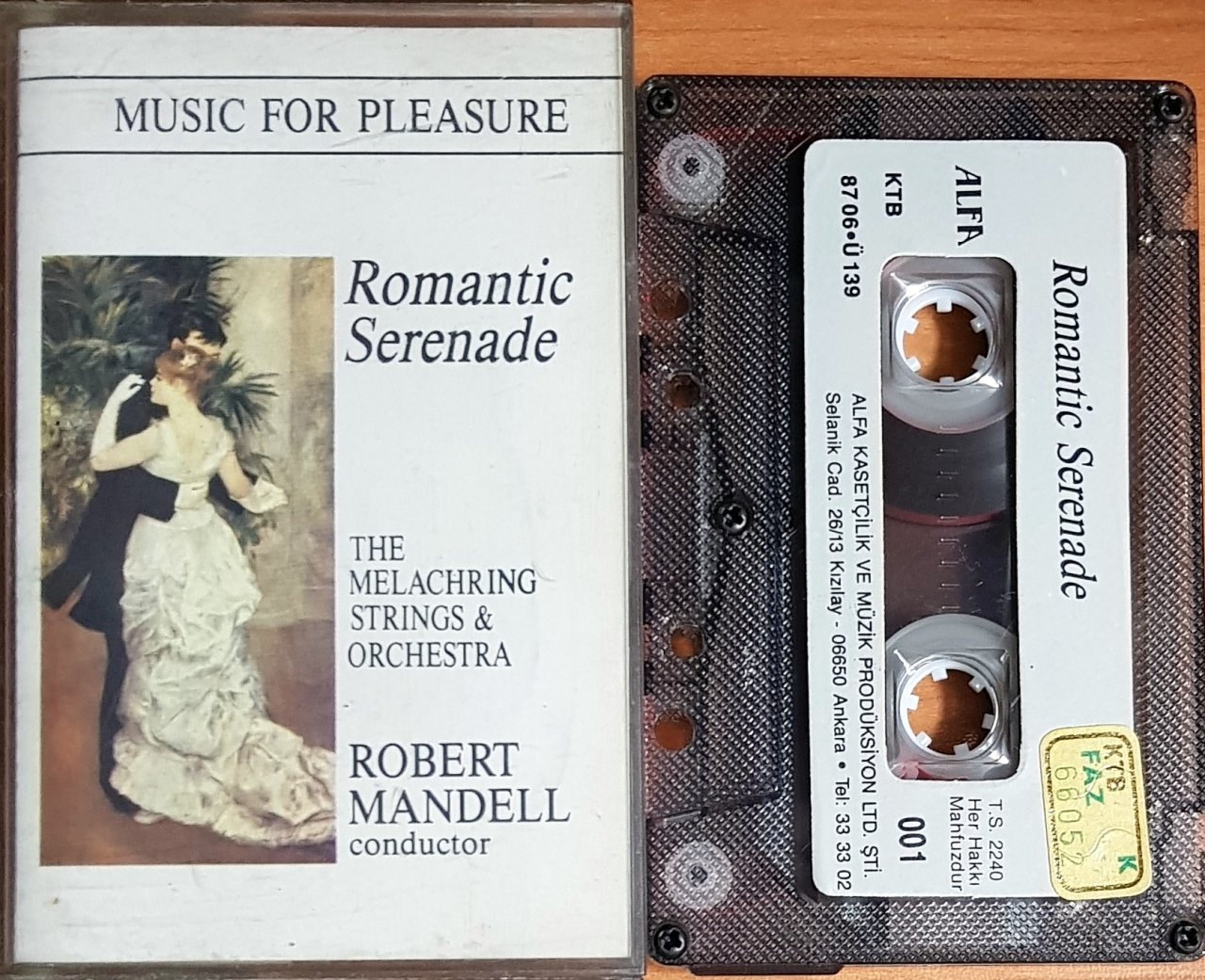 ROMANTIC SERENADE / CONDUCTOR: ROBERT MANDELL (1987) ALFA KASET 2.EL