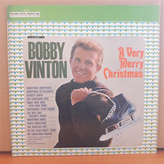 BOBBY VINTON - A VERY MERRY CHRISTMAS (1972) - LP 2.EL PLAK