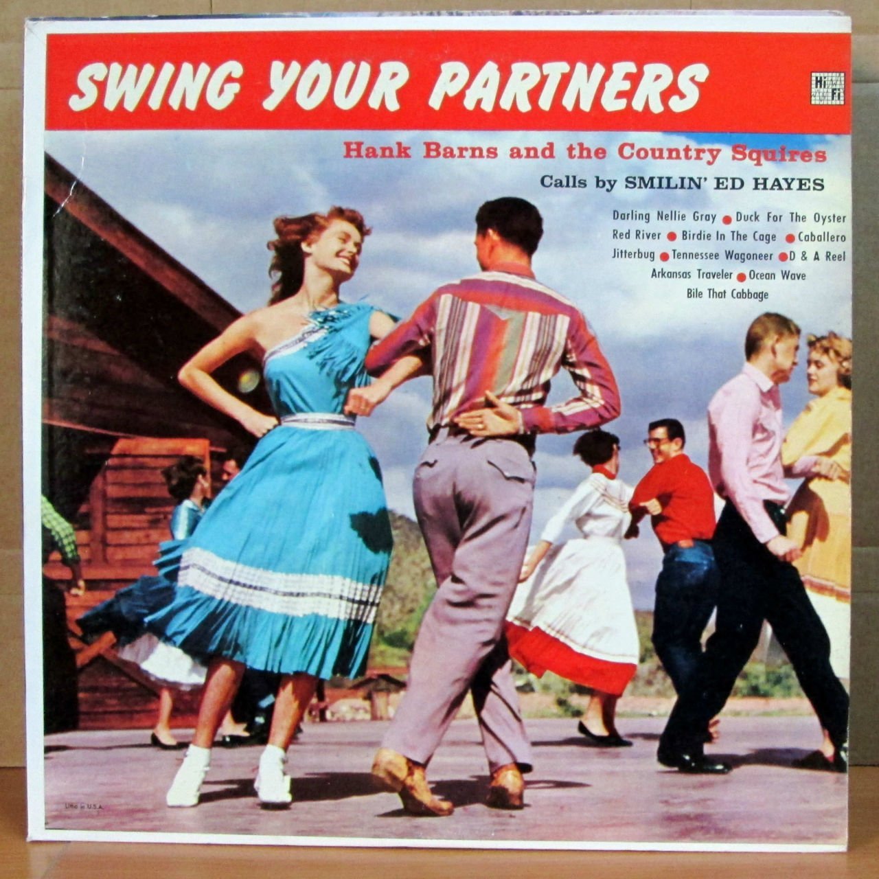 HANK BARNS - SWING YOUR PARTNERS - LP 2.EL