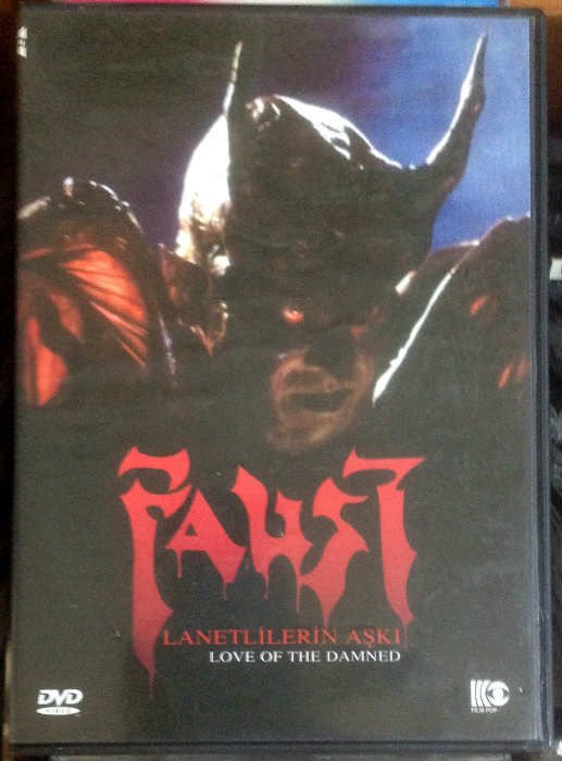 FAUST LANETLİLERİN AŞKI - LOVE OF THE DAMNED DVD 2.EL