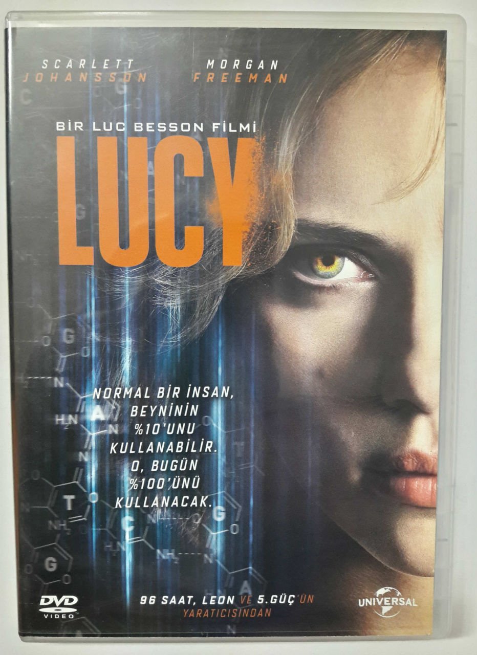 LUCY - SCARLETT JOHANSSON - MORGAN FREEMAN - LUC BESSON - DVD 2.EL