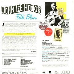 JOHN LEE HOOKER - FOLK BLUES (1962) - LP 180GR 2015 EDT SIFIR