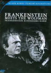 FRANKENSTEIN MEETS THE WOLF MAN (1942) - FRANKENSTEIN KURT ADAMA KARŞI - ILONA MASSEY - PATRIC KNOWLES - BELA LUGOSI - DVD 2.EL