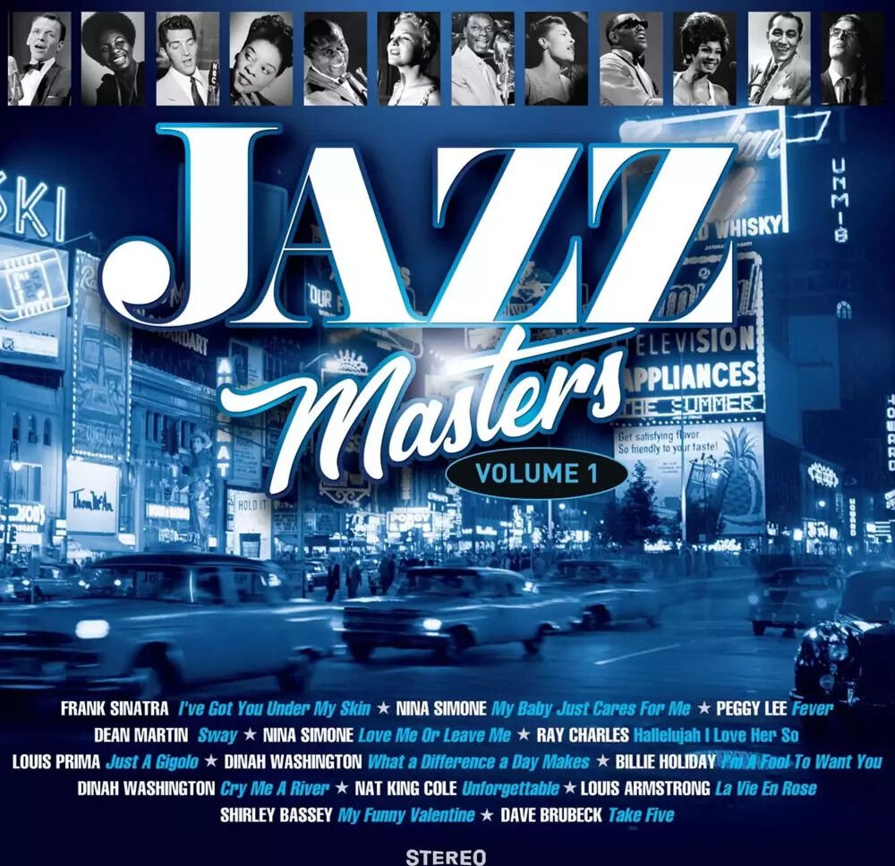 JAZZ MASTERS VOLUME 1 - UNFORGETTABLE VERY BEST OF JAZZ VOLUME 1 İLE AYNI İÇERİK - LP 180GR SIFIR PLAK