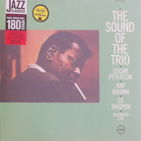 THE OSCAR PETERSON TRIO - THE SOUND OF THE TRIO (1962) - LP 2014 REMASTERED REISSUE LIMITED EDITION 180GR SIFIR PLAK