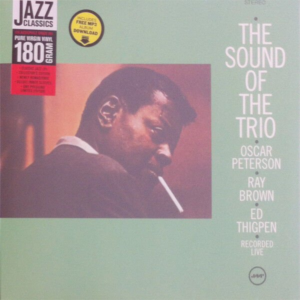 THE OSCAR PETERSON TRIO - THE SOUND OF THE TRIO (1962) - LP 2014 REMASTERED REISSUE LIMITED EDITION 180GR SIFIR PLAK