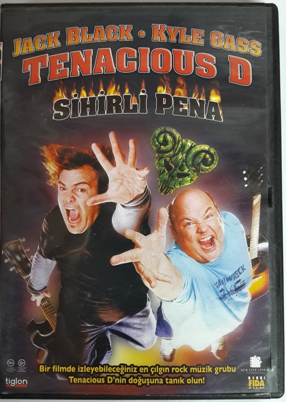 SİHİRLİ PENA - TENACIOUS D - JACK BLACK - DVD 2.EL