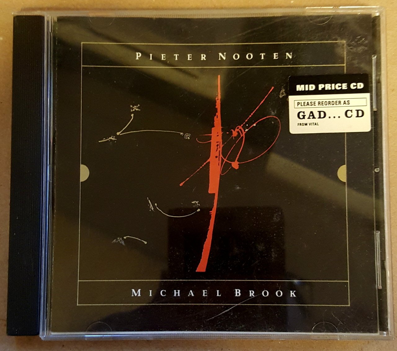 PIETER NOOTEN MICHAEL BROOK SLEEPS WITH THE FISHES (1987) CD 2.EL