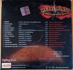 METAL BLAST / TÜRKİYE'DEN HEAVY METAL / CATAFALQUE, RAVEN WOODS, ALTONA, MORIBUND OBLIVION, CROSSFIRE (2007) ROLLING STONE / ATLANTİS MÜZİK CD 2.EL
