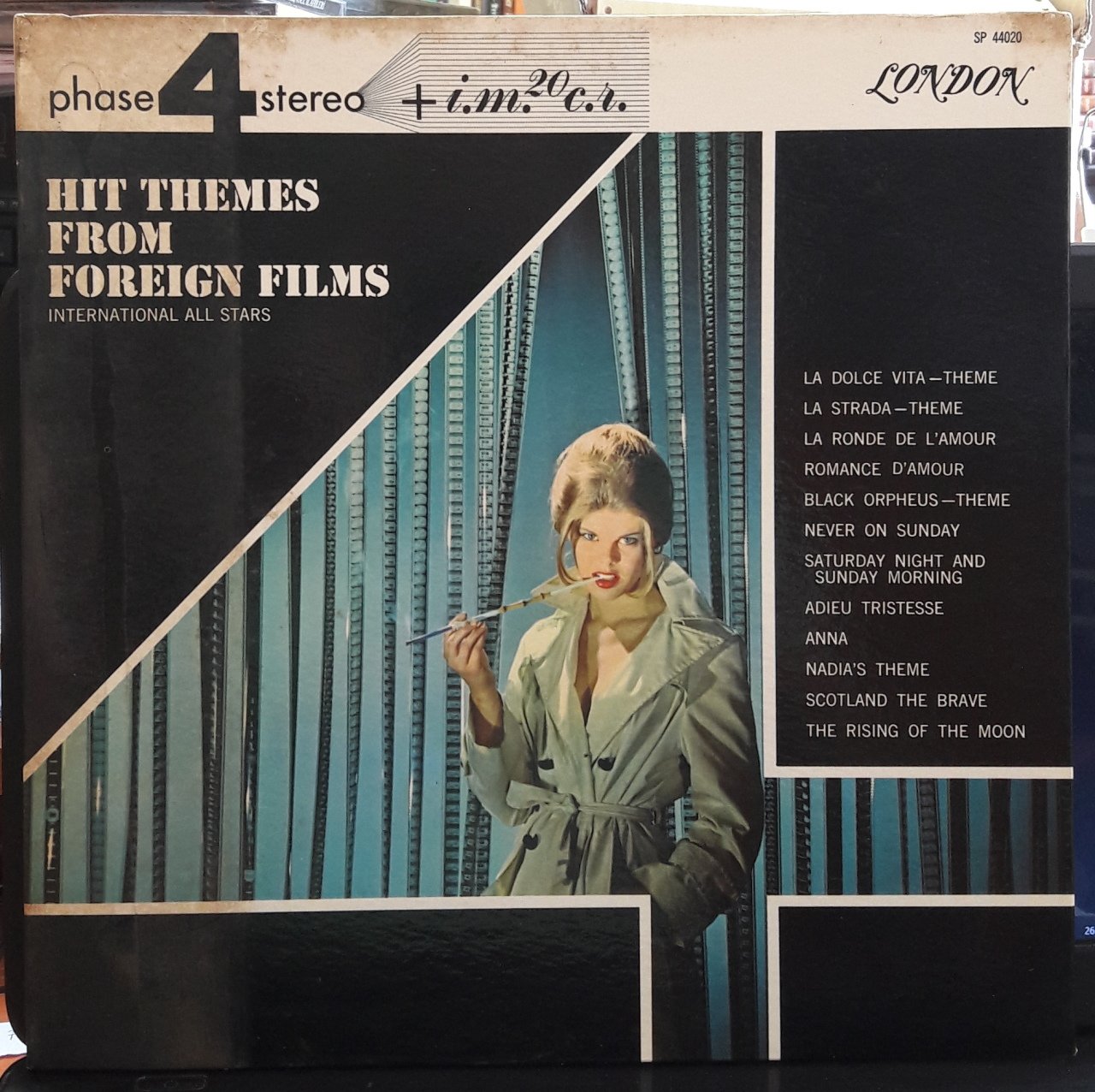 HIT THEMES FROM FOREIGN FILMS - PLAK 2.EL LONDON PHASE 4 STEREO