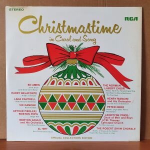 CHRISTMASTIME IN CAROL AND SONG / ED AMES, VIC DAMONE, AL HIRT, PETER NERO (1968) - LP 2.EL PLAK