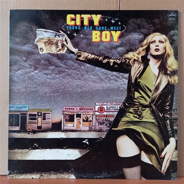 CITY BOY – YOUNG MEN GONE WEST (1977) - LP 2. EL PLAK