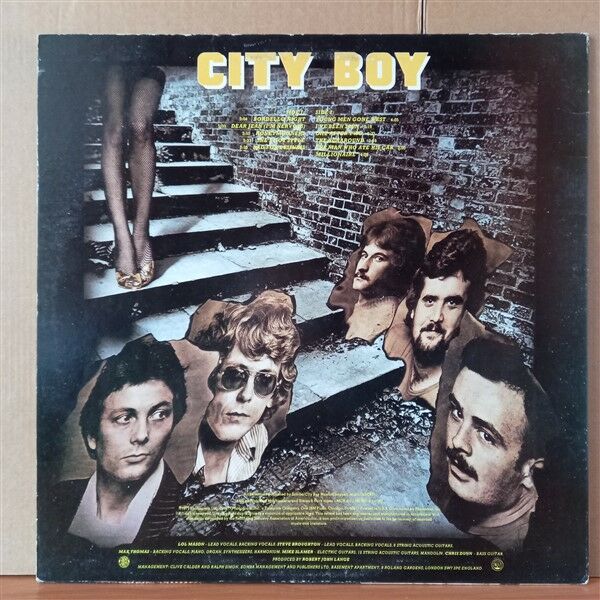 CITY BOY – YOUNG MEN GONE WEST (1977) - LP 2. EL PLAK