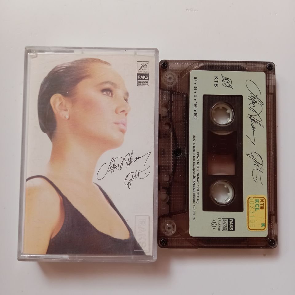 SEZEN AKSU - GİT (1987) - KASET 2.EL