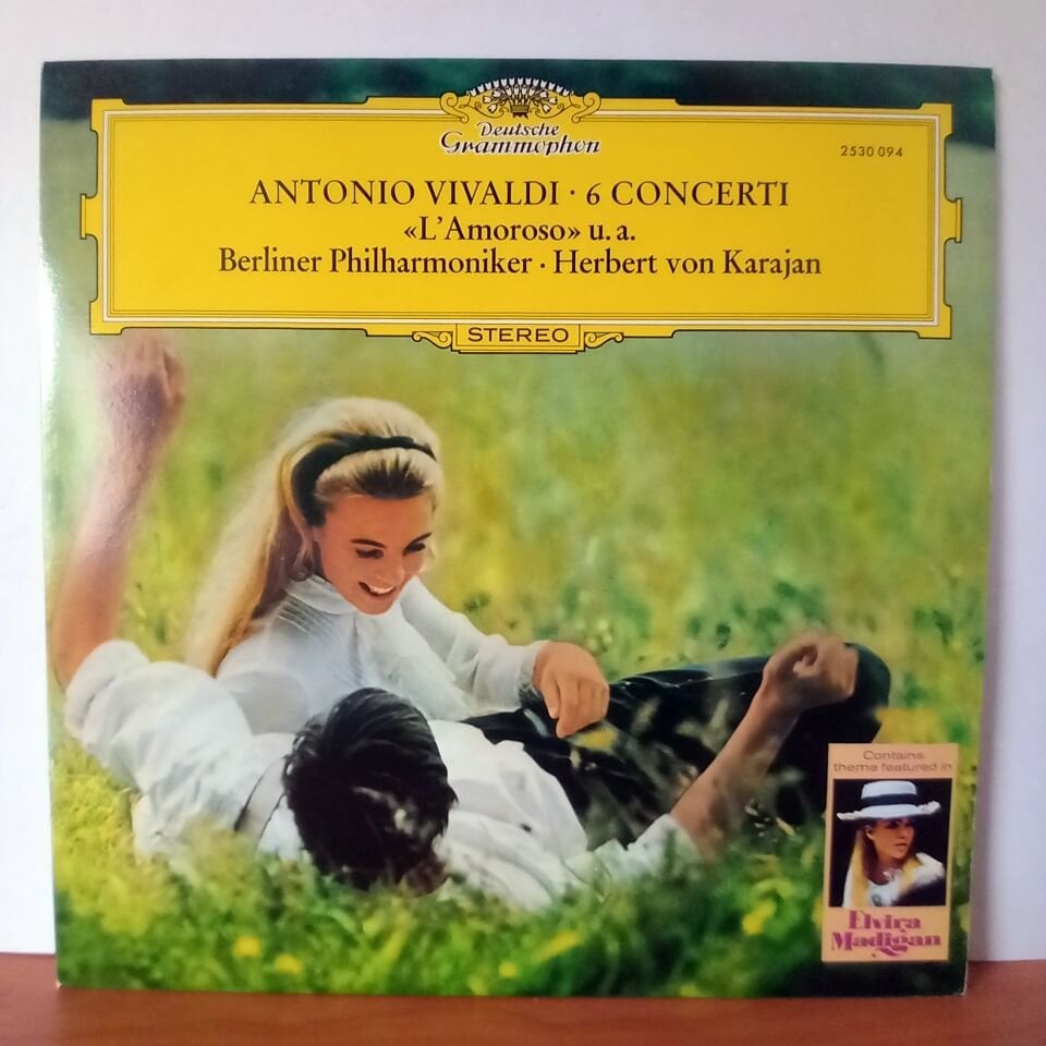 ANTONIO VIVALDI: 6 CONCERTI «L\'AMOROSO» U.A. / BERLINER PHILHARMONIKER • HERBERT VON KARAJAN (1971) - LP 2.EL PLAK