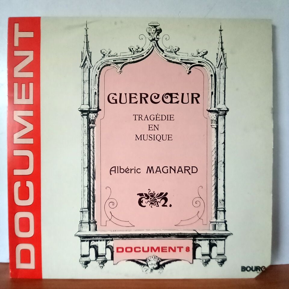 GUERCOEUR : TRAGEDIE EN MUSIQUE / ALBERIC MAGNARD, TONY AUBIN (1985) - 2LP 2.EL PLAK