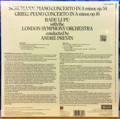 SCHUMANN & GRIEG PIANO CON. RADU LUPU LP SFR