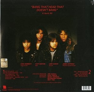 METALLICA - KILL'EM ALL (1983) - LP 2016 EDITION REISSUE SIFIR PLAK