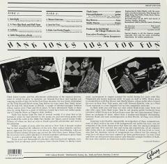 HANK JONES - JUST FOR FUN (1977) - LP 1990 ORIGINAL JAZZ CLASSICS EDITION SIFIR PLAK