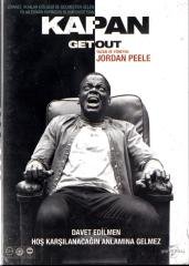KAPAN - GET OUT - DANIEL KALUUYA - JORDAN PEELE - DVD 2.EL