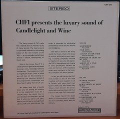 THE LUXURY SOUND OF CANDLELIGHT & WINE - PLAK 2.EL