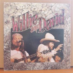 WILLIE NELSON AND DAVID ALLAN COE - WILLIE AND DAVID (1980) - LP 2.EL PLAK