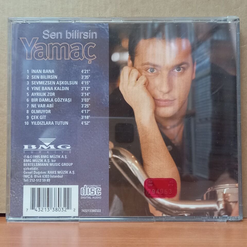 YAMAÇ - SEN BİLİRSİN (1995) - CD 2.EL
