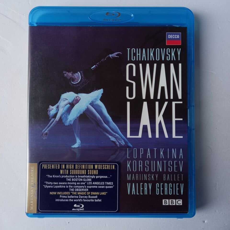 TCHAIKOVSKY - SWAN LAKE - LOPATKINA - KORSUNTSEV - MARIINSKY BALLET - VALERY GERGIEV- BLU-RAY 2.EL