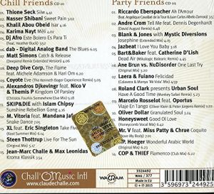 CLAUDE CHALLE/JEAN MARC-CHALLE - MUSIC FOR OUR FRIENDS: SELECT 2008 (2015) 2xCD BOX SET AMBALAJINDA SIFIR