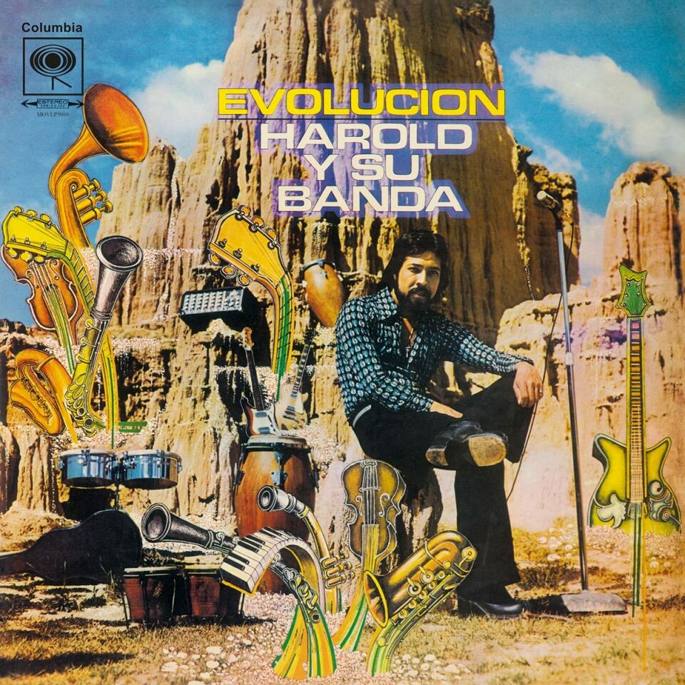 HAROLD Y SU BANDA - EVOLUCION (1975) -  LP 180GR GREEN CLOURED SIFIR PLAK
