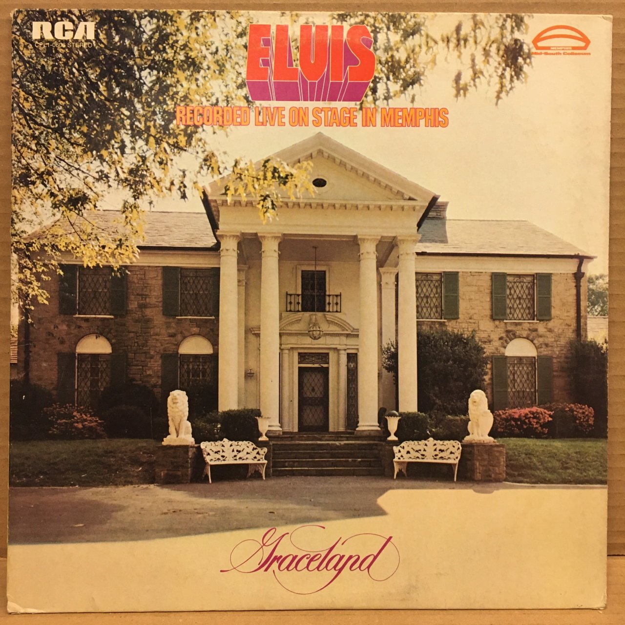 ELVIS PRESLEY - RECORDED LIVE ON STAGE IN MEMPHIS (1974) - 2.EL PLAK