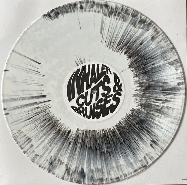 INHALER - CUTS & BRUISES (2023) - LP LIMITED GATEFOLD BLACK & WHITE SPLATTER SIFIR PLAK