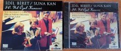 İDİL BİRET / SUNA KAN - 50.YIL ÖZEL KONSERİ / W.A. MOZART, J.S. BACH / BİLKENT SENFONİ ORKESTRASI / ŞEF: GÜRER AYKAL / İNÖNÜ VAKFI, ESBANK CD SIFIR