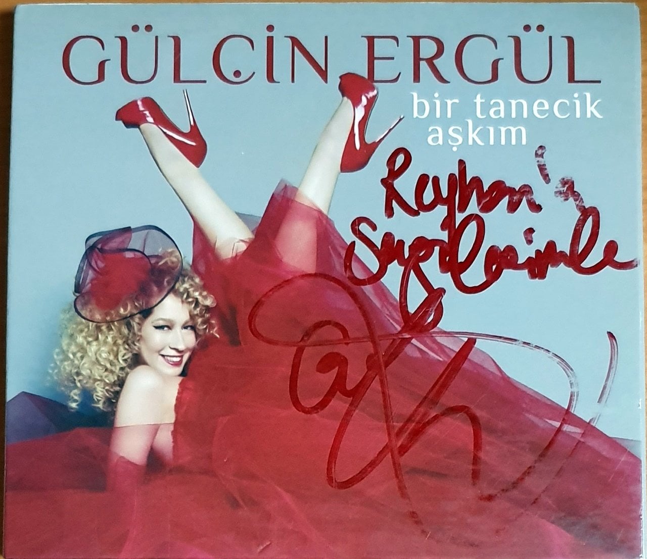 GÜLÇİN ERGÜL - BİR TANECİK AŞKIM (2015) İMZALI ARPEJ CD 2.EL