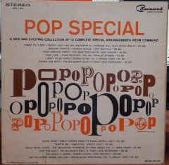 POP SPECIAL (1963) - COMMAND RECORDS PLAK 2.EL