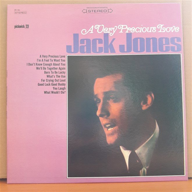JACK JONES - A VERY PRECIOUS LOVE - LP 2.EL PLAK